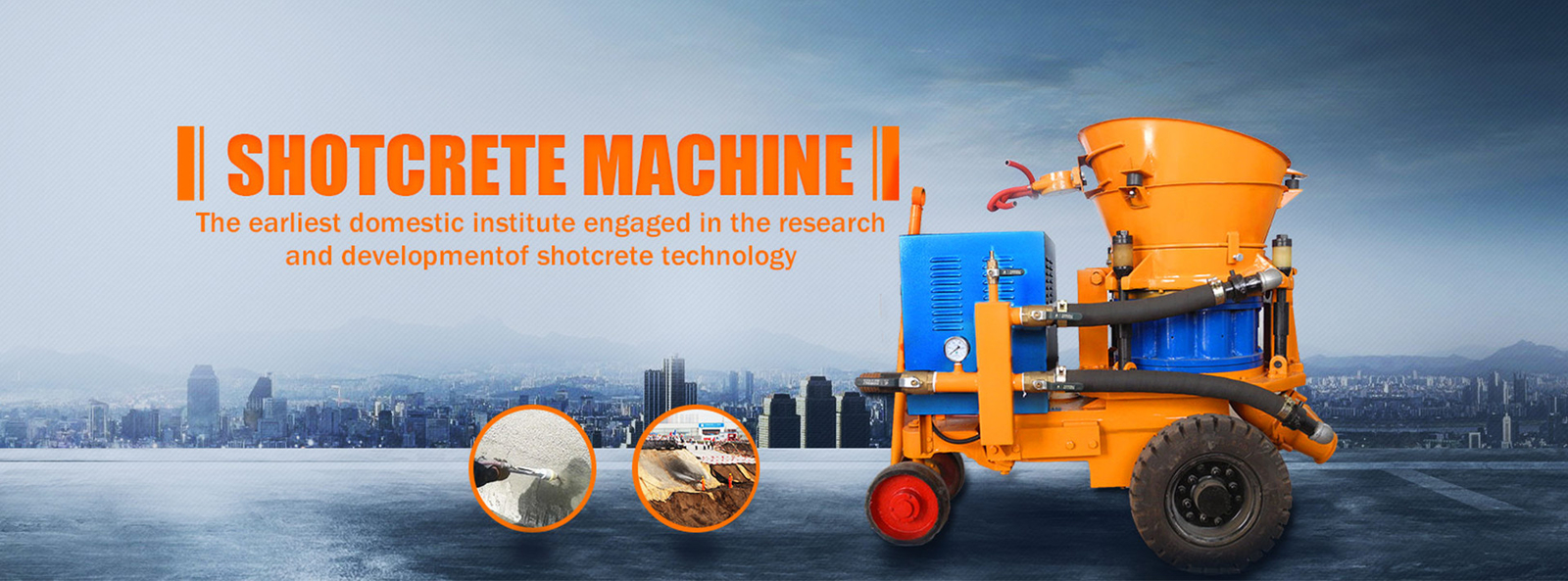 quality Concrete Shotcrete Machine factory