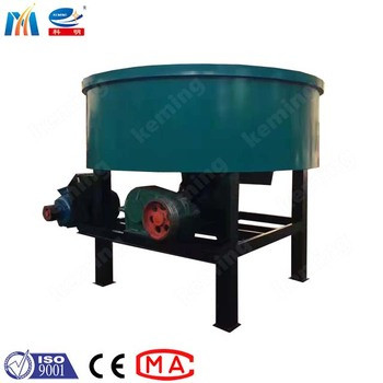 Construction Used Grout Mixer Machine KJW Industrial Pan To Mix Aggregate