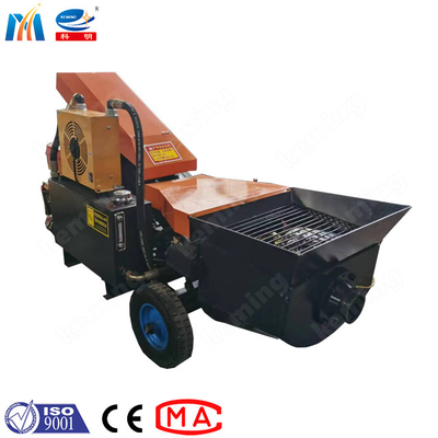 Small Diesel Concrete Pump Conveying Machine 600kg For House Construction