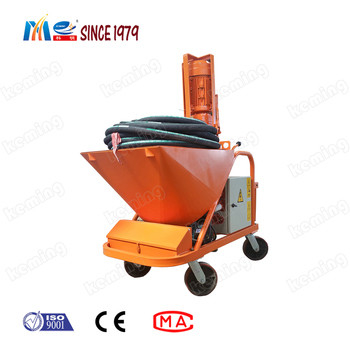 KLL Series Mortar Plastering Machine Compact Structure With Self Priming Water Pump