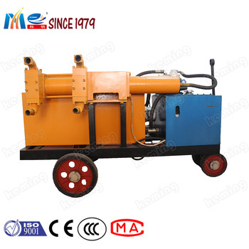 Double Fluid Hydraulic Grout Pump 51mm For Tunnel Application