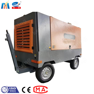 Air Compressor ISO Concrete Shotcrete Machine Plastering Computerized