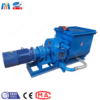 Efficiency Industrial Hose Pump With Mixing Blade Hopper For Liquids Conveying