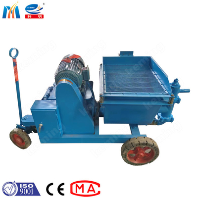 Long Distance Mortar Plastering Machine 380 V Piston Mortar Pump For Construction