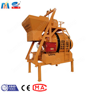 JZM Concrete Grout Friction Drum Mixer Less Noise Machine 350L