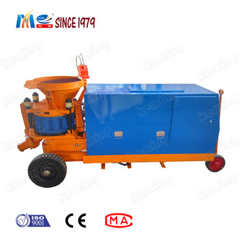 Wet Shotcrete Machine 0.2MPa Max Water Supply Pressure 51/57mm Max Hose Diameter