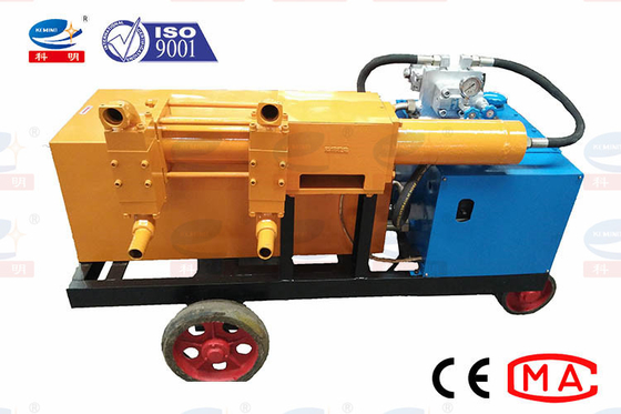 Flexible Hydraulic Cement Grout Pump Separated Control Valves For Pressure Grouting