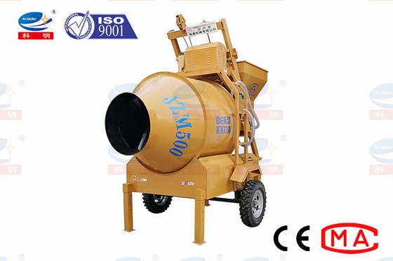 Rubber Roller Grout Friction Concrete Mixing Machine For Hydropower