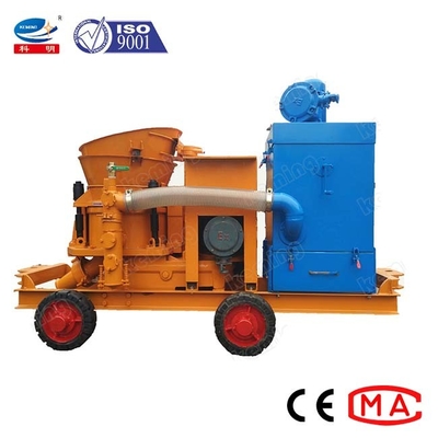 Dry Ready Mix Concrete Spray Shotcrete Machine 0.5mpa Pressure For Coal Mine