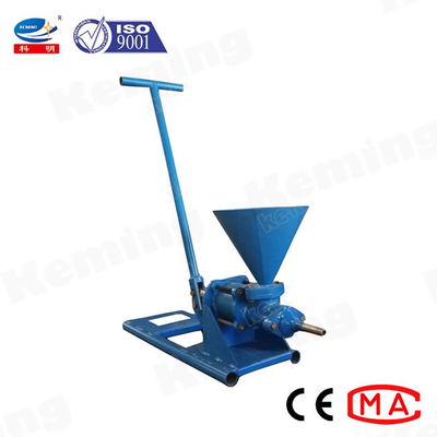 1MPa Hopper Cement Grouting Equipment 8L/Min Manual Grouting Pump