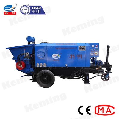 Wet Shotcrete Conveying Small Concrete Pump Diesel Type