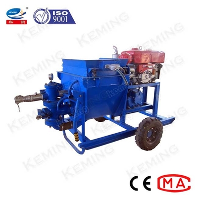 Multiatage Mining Mortar Grout Pump With Diesel Engine Driven