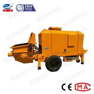 Mobile Concrete Conveying Spray Hydraulic Concrete Pump For House Construction