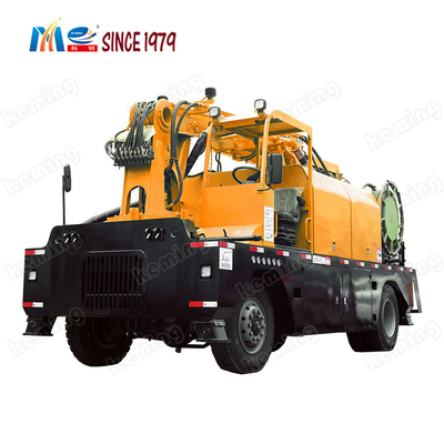 Large Tunnel Supporting Concrete Shotcrete Truck With Pump