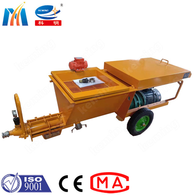 7.5kw Screw Type Grout Pump Mortar Plastering Cement Slurry Injection