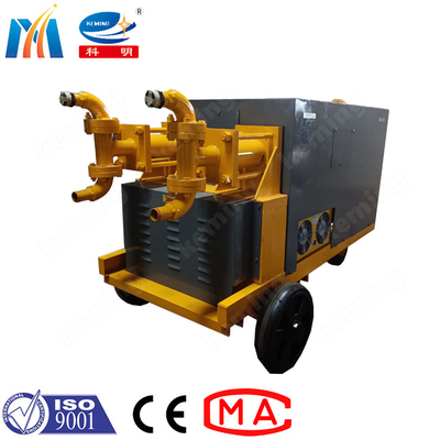 Hydraulic Double Cylinder Cement Grouting Pump Wear Resistant