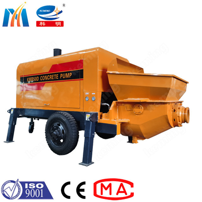 Diesel Engine S Tube Shotcrete Concrete Pump 55kw Tunnel Construction