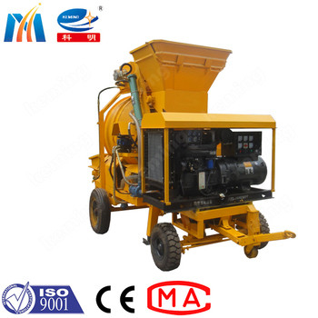 150mm Outlet 25m3/H Dry Mix Shotcrete Machine Hydraulic Type