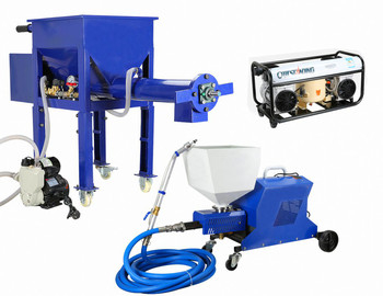 High Flow Rate K Series Spraying Machine 100KG With Air Compressor