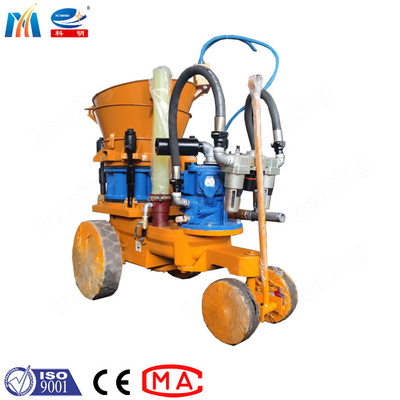 Pneumatic Shotcrete Pool Making Machine Driven Wet Concrete Gunite