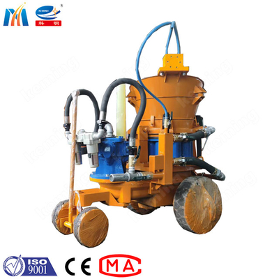 Tunnel Engineering Pneumatic Shotcrete Machine 400v CE Dry Concrete