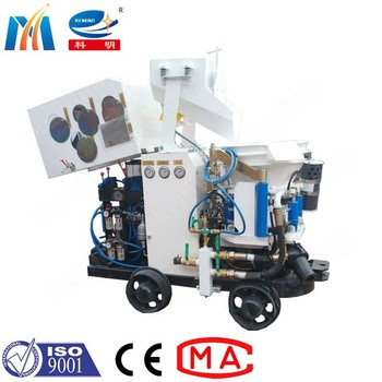 Hydraulic Concrete Spraying Machine Small Remote With Automatic Pressing System