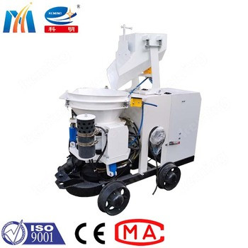 Small Remote Concrete Shotcrete Spraying Machine Using Hydraulic Drive