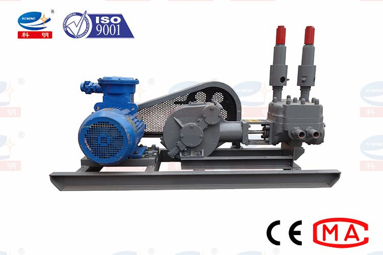 ZBS Mining Hydraulic Cement Grouting Pump Single Cylinder Double Liquid