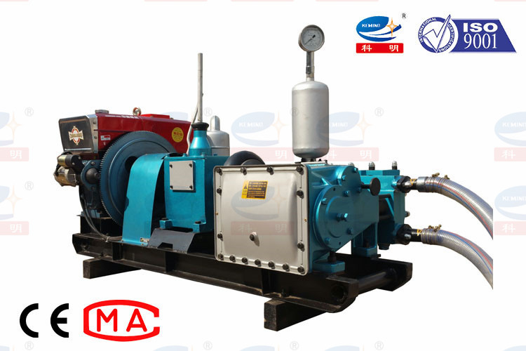 Energy Saving Grouting Pump Machine Diesel Driven For Slurry And Mud