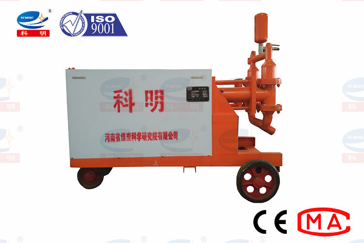 Hydraulic Double Cylinder Mortar Grout Pump High Output Slope Protection