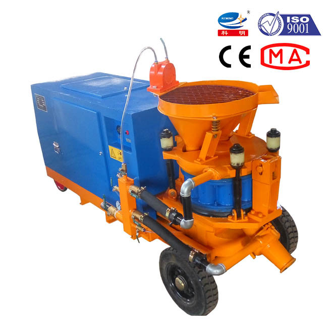 Diesel Type Portable Shotcrete Machine Concrete Spray Machine 0.6mpa Pressure