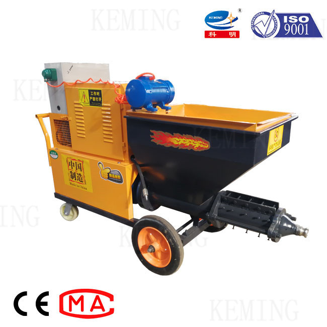 7.5kw Motor Cement Grouting Pump Cement Plastering Machine For Paint 1.8 - 7.0mpa Pressure