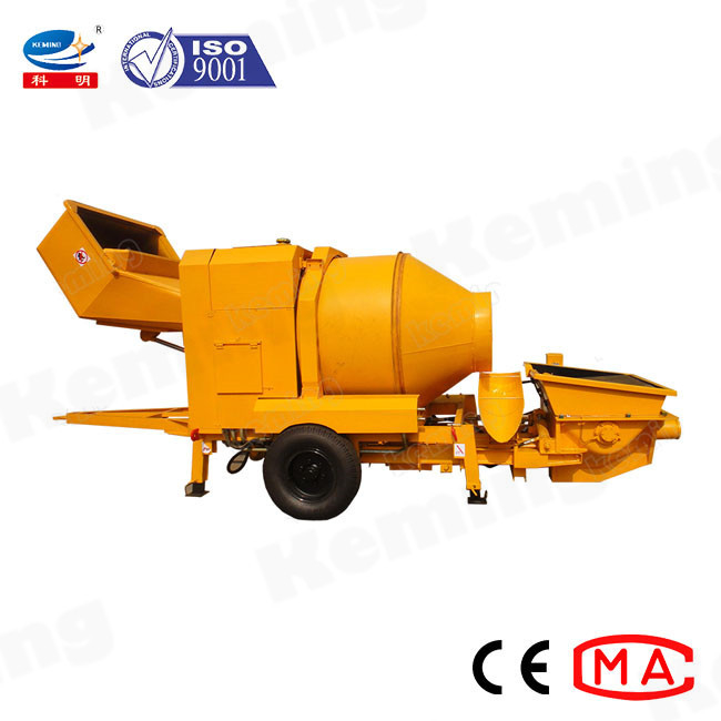 Mortar Conveying Mini Concrete Pump Machine Long Spraying Distance For Pouring
