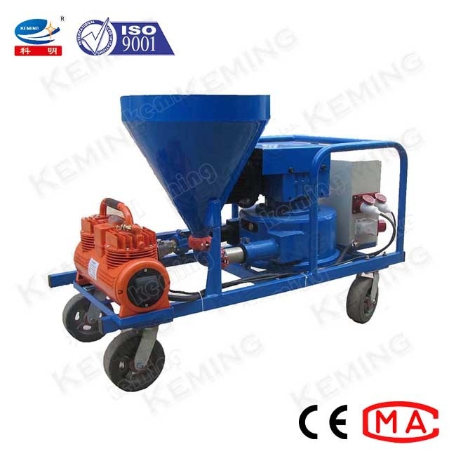 4kw 10m Spraying Mortar Cement Plastering Machine With Air Compressor