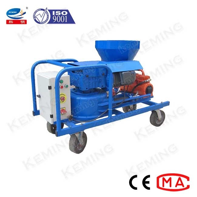 4kw 10m Spraying Mortar Cement Plastering Machine With Air Compressor
