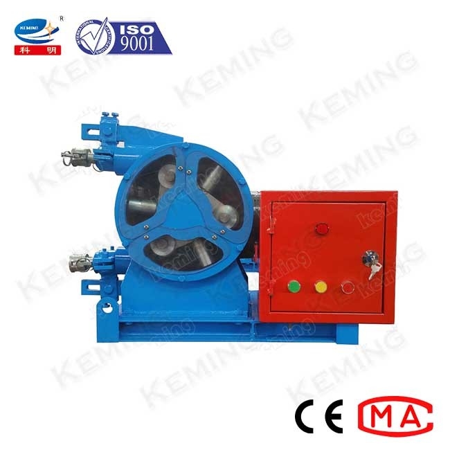 Concrete Peristaltic Hose Pump 80m3/H For Water Glass Conveying
