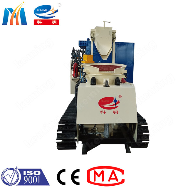 Hydraulic Remote Dry Shotcrete Machine 22Kw Concrete Gunite Machine