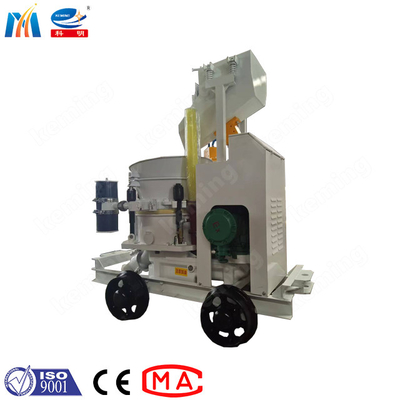 100 M Conveying Distance Dry Gunite Shotcrete Machine 440V Driven By Motor