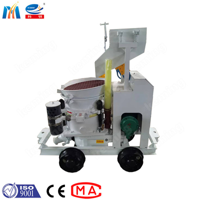 100 M Conveying Distance Dry Gunite Shotcrete Machine 440V Driven By Motor