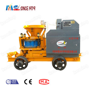 Rotory KEMING Wet Mix Shotcrete Machine Electric Motor For Subway Construction