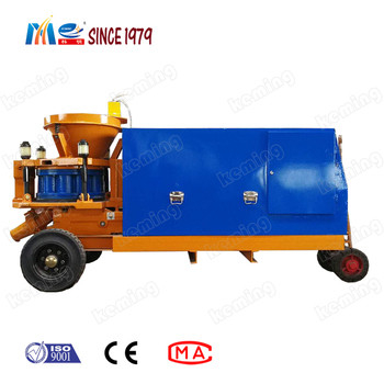 KSP Model Wet Mix Shotcrete Machine 9m3 / H For Concrete Construction