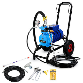 KWP Airless Spraying Mortar Plastering Machine For Latex Paint Spraying