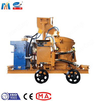 Dust Removal Dry Concrete Shotcrete Machine Long Conveying Distance