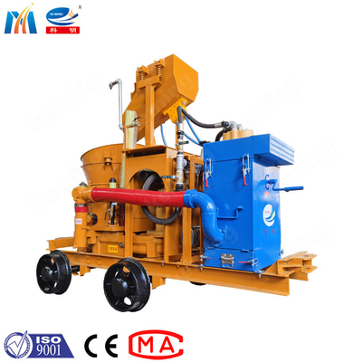 Dust Removal Dry Concrete Shotcrete Machine Long Conveying Distance