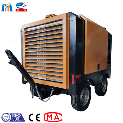 Air Compressor ISO Concrete Shotcrete Machine Plastering Computerized