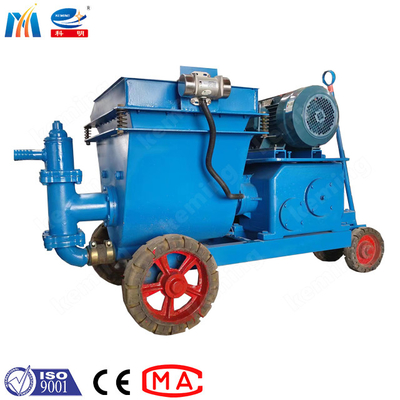 Long Distance Mortar Plastering Machine 380 V Piston Mortar Pump For Construction