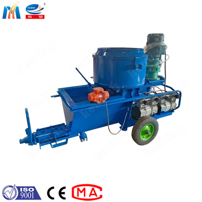 KLW 180 J Mortar Plastering Machine Mini Air Compressor With Mixer 7.5kw