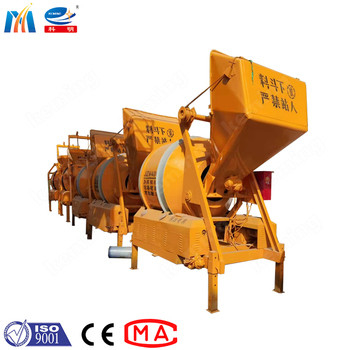 City Construction Grout Mixer Machine 500L JZM Friction Concrete Of Good Mixing