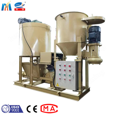 3 MPa Grout Mixer Machine Screw Grout Pump Station 60 L Cement For Mining Engineering