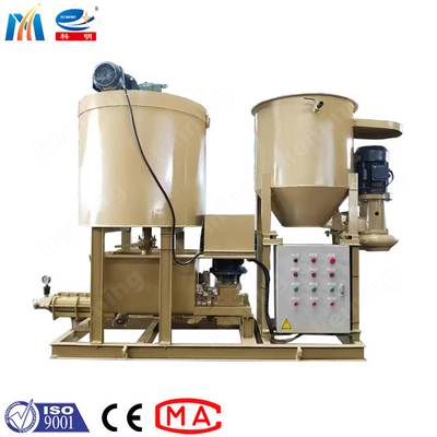 3 MPa Grout Mixer Machine Screw Grout Pump Station 60 L Cement For Mining Engineering